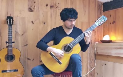 Guitar Gerardo Lozano 1935 – Santiago Becerra Málaga
